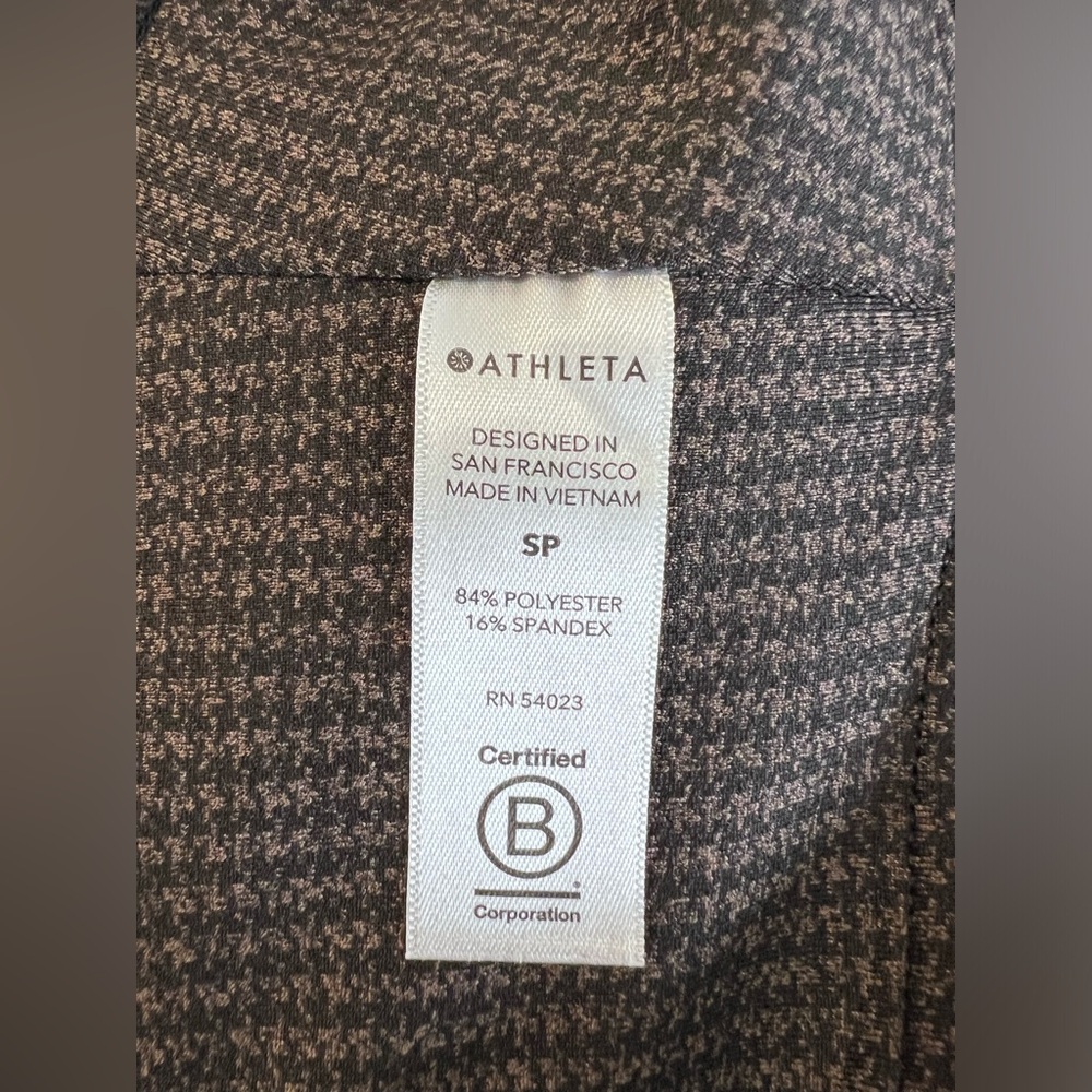 Athleta Black Ribbed Leggings - Picture 6 of 10